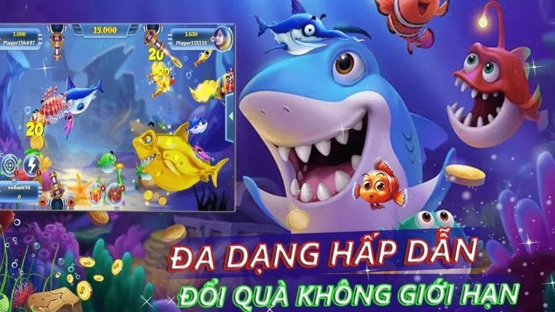 Bắn cá đổi thưởng 247 - Game săn cá thú vị cho thế hệ gen Z