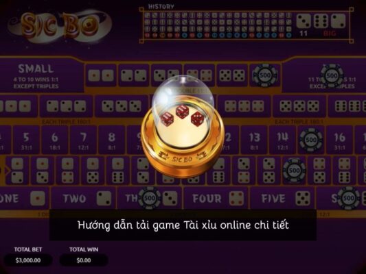 Hướng dẫn tải game Tài xỉu online Sin88 chi tiết